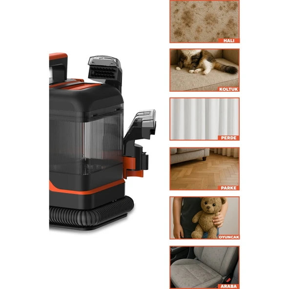 Kumtel HCC-04 Koltuk ve Halı Yıkama Makinesi - Resim 4