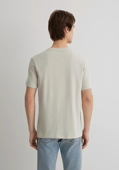 M0610943-70144 MAVİ BASKILI T-SHIRT - Resim 6