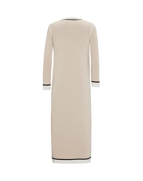 T25Y-4013 MISSDALIDA KOLSUZ TRİKO ELBİSE - Resim 3