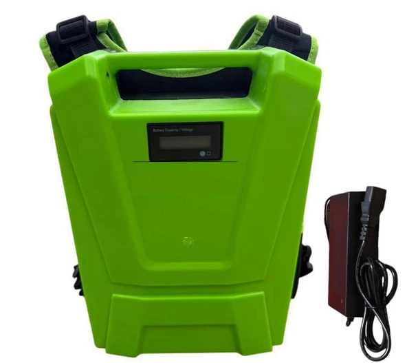 Titanium L3322 Zeytin Hasat Makinesi sırt Bataryası 33V 22AH - Resim 8