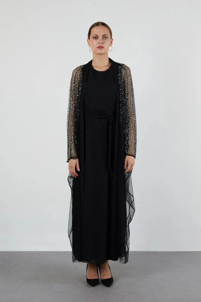 9009 JUPE ABAYA - Resim 2