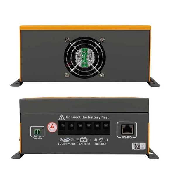 Sunsolar MPK50 MPPT Solar Şarj Kontrol Cihazı 50A (12V/24V/36V/48V Otomatik) 250V Maksimum PV LCD Ekranlı RS485 Portlu - Resim 3