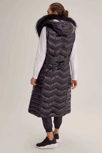 18258 WOMANIA YELEK HAUTE COUTURE - Resim 8