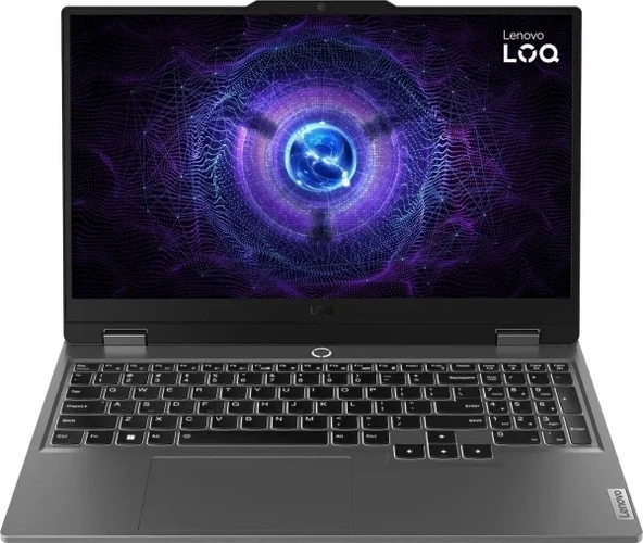 LENOVO LOQ 15IRX9 83DV0118TR i7 13650HX 16GB 512GB SSD 15.6 Full HD RTX4050 DOS Gaming Dizüstü Bilgisayar ürün görseli 1