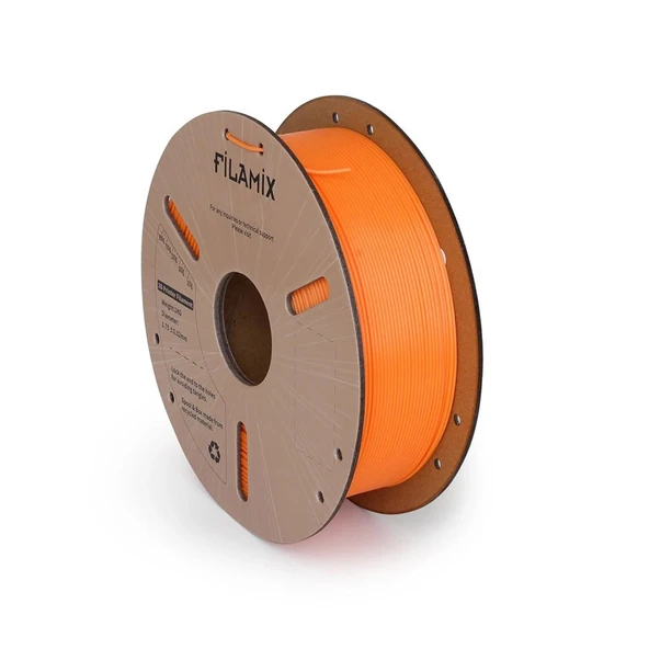 Filamix Tpu Turuncu Filament 1.75 mm 1 Kg - Esnek, Dayanıklı 3D Yazıcı Malzemesi - Resim 2