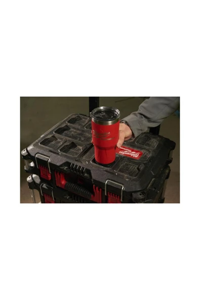 MİLWAUKEE 4932479074 - PACKOUT™ Bardak 591 ml KIRMIZI - Resim 2