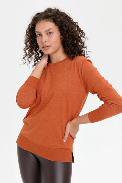 24358 DESEN TLL SY İMPLUS YANI YIRTMAÇLI KAZAK - Resim 8