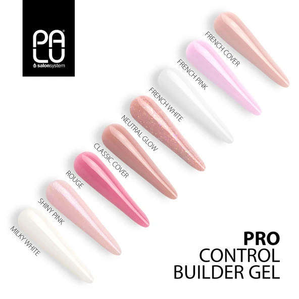 Palu Pro Builder Jel French Cover Nude Bej Protez Tırnak Jeli 45gr - Resim 3