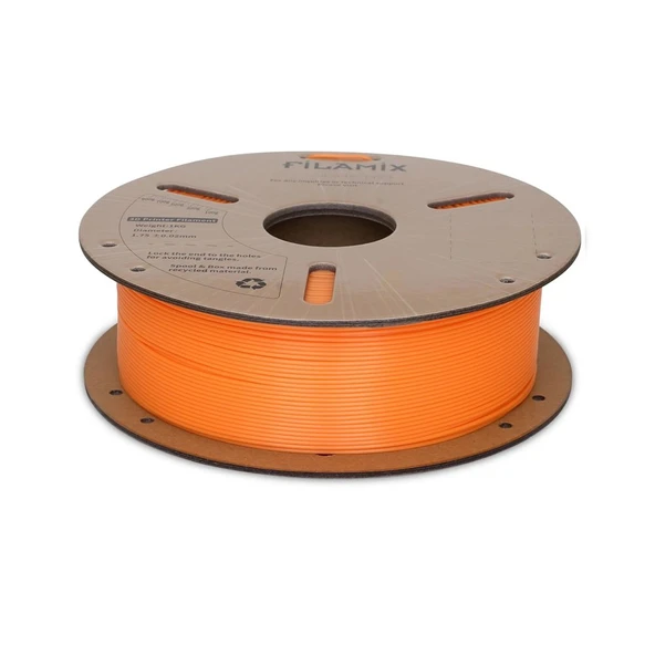 Filamix Tpu Turuncu Filament 1.75 mm 1 Kg - Esnek, Dayanıklı 3D Yazıcı Malzemesi - Resim 3