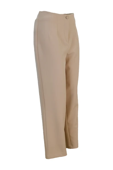 5544 SENTEZ PENSLİ RAHAT KALIP BİLEK BOY PANTOLON - Resim 7