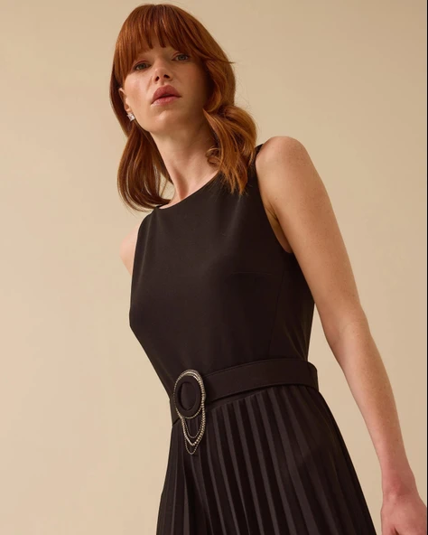 10002511310024 SEÇİL ŞIK ELBİSE - Resim 4