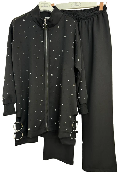 MB24.672 MOODBASİC HALKA AKSESUARLI KUŞ GÖZLÜ TAKIM - Resim 2