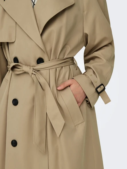 15242306 ONLCHLOE TRECHCOAT DOUBLE B.OTW NOOS - Resim 10