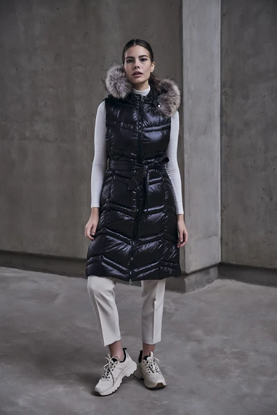 18273 WOMANIA YELEK NAPOLİ - Resim 2