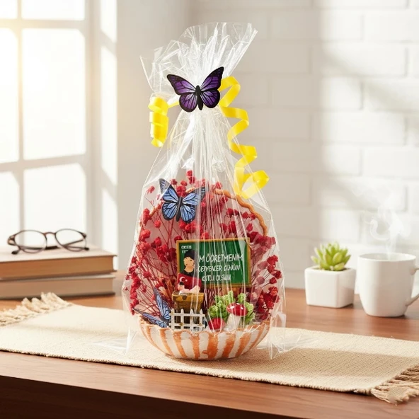 Mini Midye Teraryum - Öğretmenler Günü Hediyesi - Resim 4