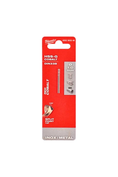 METAL MATKAP UCU HSS-G CO (ALTIN SERİ) 1x34mm 2Lİ - Resim 2