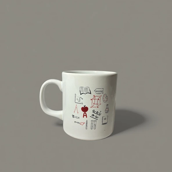 Bilim ve Eğitim Sembolleri Öğretmen Kupası ürün görseli 1