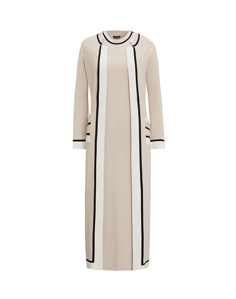 T25Y-4013 MISSDALIDA KOLSUZ TRİKO ELBİSE - Resim 2