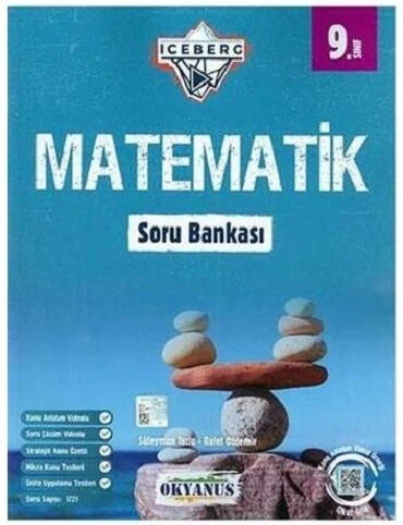 9. Sınıf Iceberg Matematik Soru Bankası Okyanus Yayınları ürün görseli