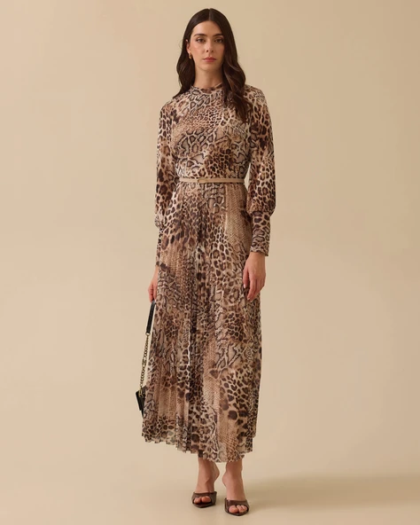 10002511310025 SEÇİL ŞIK ELBİSE - Resim 2