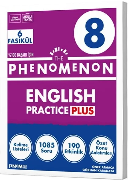 8. Sınıf The Phenomenon Englısh Practıce Plus 6 Fasikül Fenomen Okul Yayınları ürün görseli