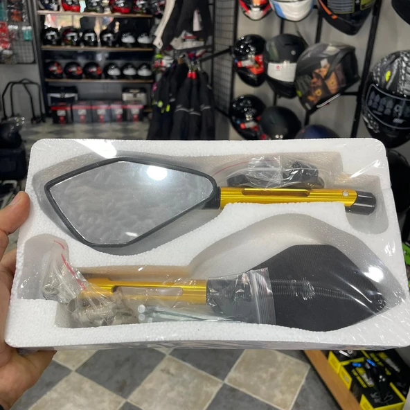 Universal Spor Ayna Gold ürün görseli