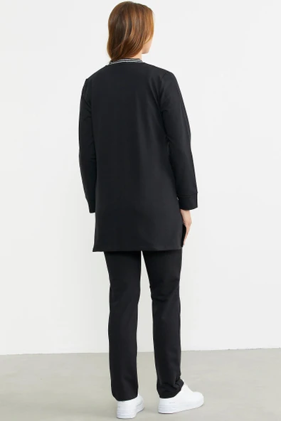 24K2207-76381 SEMENTA MARİNE DTY. TUNİK EŞOFMAN TAKIM - Resim 12