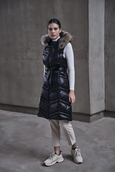 18273 WOMANIA YELEK NAPOLİ - Resim 4