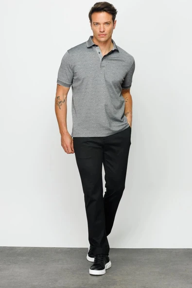 805 DESEN MTA JAKARLI PY DÜĞMELİ K.KOL ERKEK T-SHİRT - Resim 10