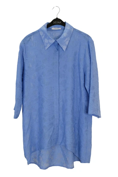 3034 SEDNA TRUVAKAR KOL ASİMETRİK GÖMLEK - Resim 3