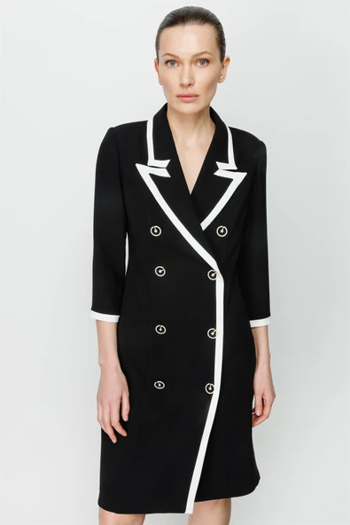 6575 MODAİLGİ ENKÜRÜSTELİ ELBİSE - Resim 7