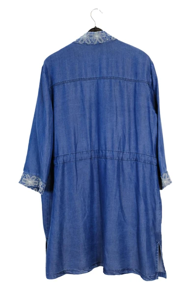 3003 SEDNA TÜL KOMBİNLİ TENSEL TUNİK - Resim 3