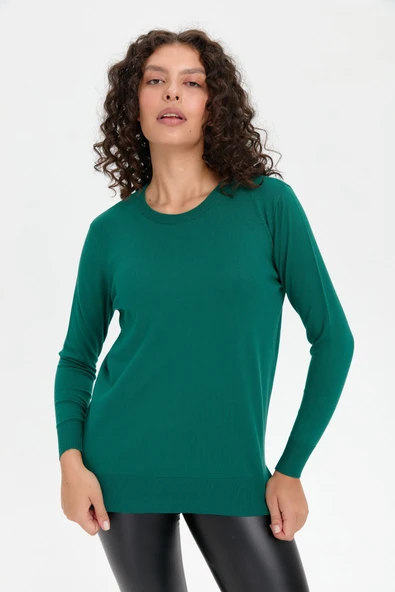 24358 DESEN TLL SY İMPLUS YANI YIRTMAÇLI KAZAK - Resim 12