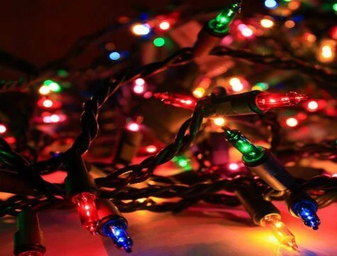 30 Ledli Pirinç Renkli Yılbaşı Ağacı Işığı ürün görseli