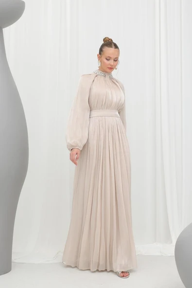 17001 PUANE ELBİSE - Resim 3