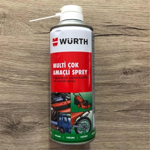 Würth 0893 055 40 400ml Multi Çok Amaçlı Sprey Yağlama Ve Sızma Özellikli ürün görseli 1