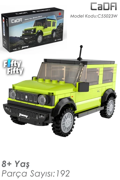 Cada Suzuki Jimny -C55023W (192 Parça) Oyuncak Yapım Seti BAGHOOUSE 1059428 - Resim 2