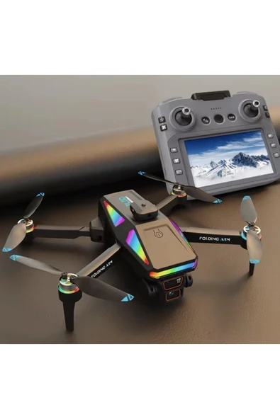 yollayenilensin S5 Pro Drone 4K UHD Kamera Fırçasız Motor 4.5” Ekran Engel Kaçınma Katlanabilir Drone - Resim 3