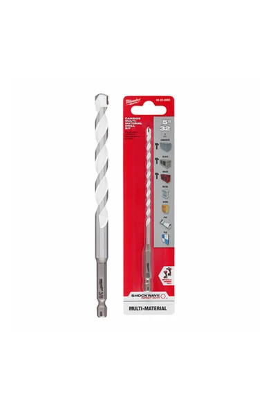 4x45 Mm Hex Girişli Multi Beton Matkap Ucu (T4932471092) ürün görseli
