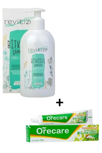 TIENS REVİTİZE BİTKİSEL ŞAMPUAN & ORECARE BİTKİSEL DİŞ MACUNU 135 GR - Resim 2