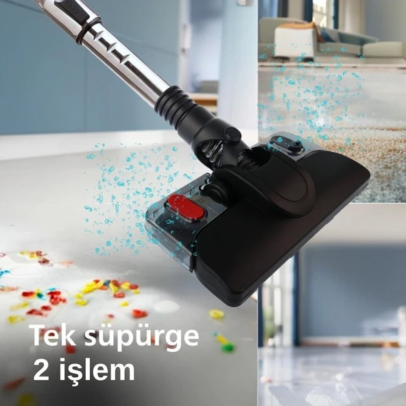 Samsung VC07R302MVP/TR Elektrikli Süpürge ile Uyumlu Islak & Kuru AquaMop Başlık - KG0064042 - Resim 3