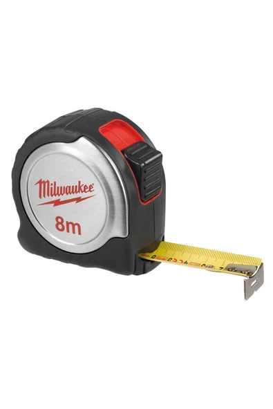 Ağır Hizmet Tipi Şerit Metre Inox Gövde 8 Metre 25mm ürün görseli