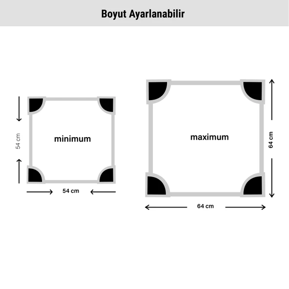 Çamaşır Yıkama Makinesi Ve Çamaşır Kurutma Makinesi Kemerli Birleştirme Aparatı Montaj Kiti - Resim 4