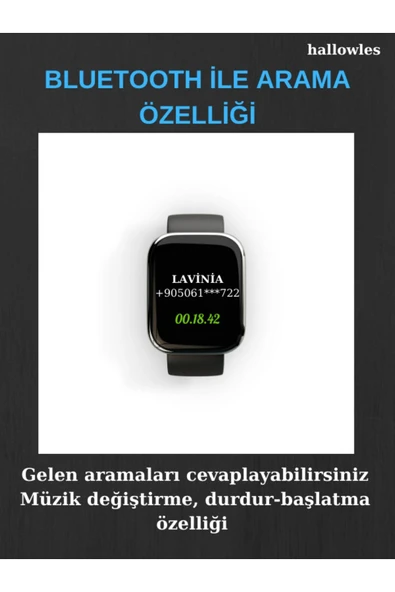 Teknojet Teknoloji İçin En İyi Adres Watch 8 H11 Ultra Plus 2023 Pusula Nfc Siri Vidalı Bluetooth Arama Özellikli Akıllı Saat - Resim 4