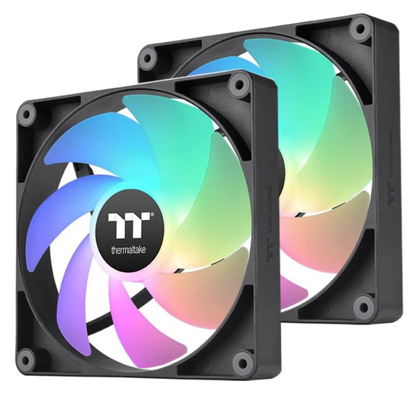 THERMALTAKE CL-F149-PL12SW-A CT120 ARGB Sync 2x120mm ARGB Fan Kiti Kasa Fanı ürün görseli
