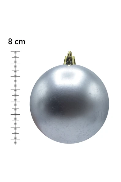 Waldern 8 CM DÜZ MAT GÜMÜŞ - Resim 2