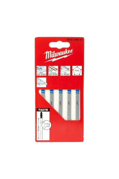 Dekupaj Bıçağı T227d 75mm Metal + Ahşap 5 li Paket ürün görseli