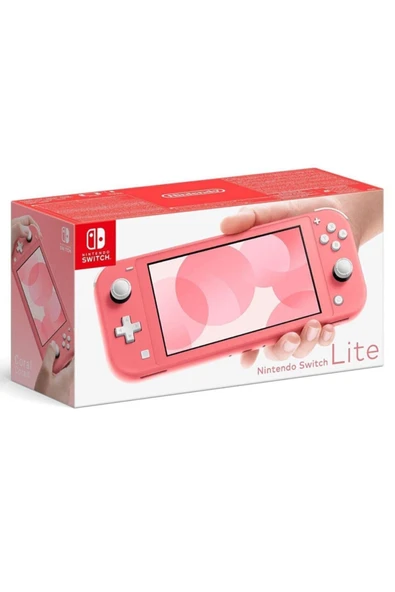 Nintendo Switch Lite Konsol Pembe ürün görseli