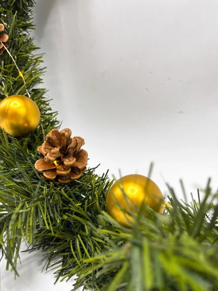 Waldern 60 CM IŞIKLI KAPI SÜSÜ - Resim 4