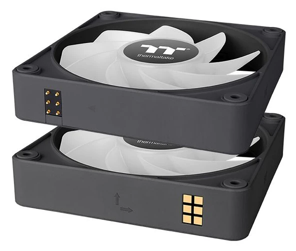 THERMALTAKE CL-F192-PL12SW-A CT120 EX Reverse 3x120mm ARGB Manyetik Modüler Fan Kiti Kasa Fanı - Resim 2